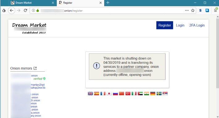 dark web black market